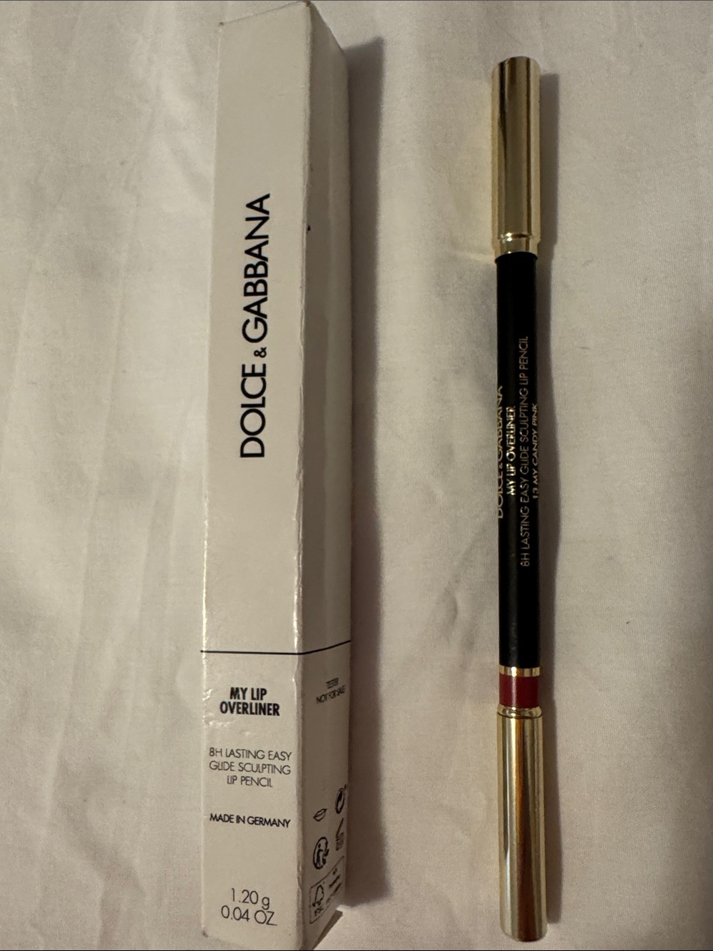 Dolce & Gabbana Lip Overliner Pencil - My Candy Pink 13 NIB